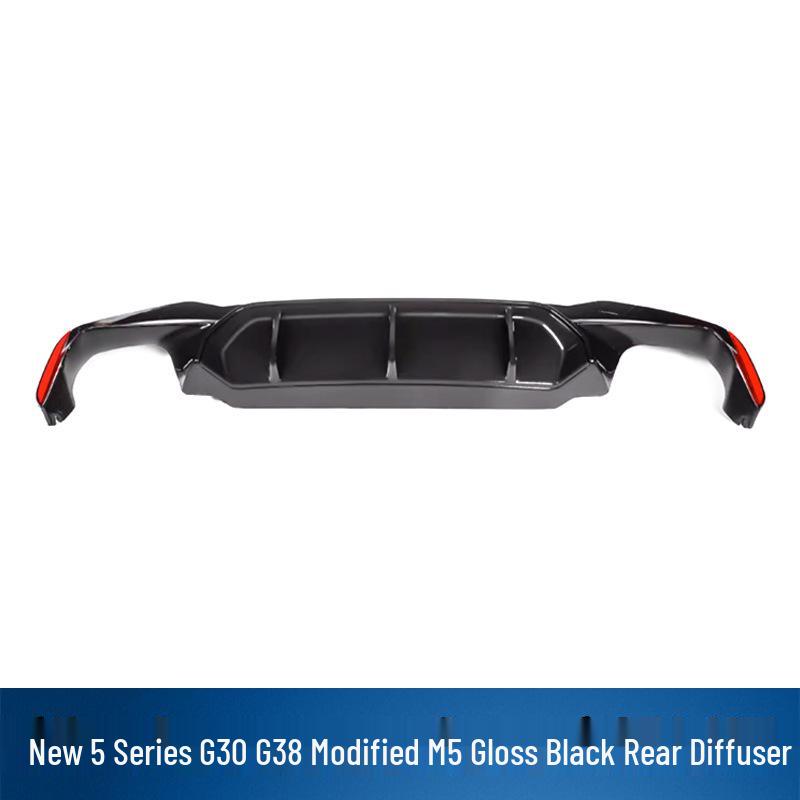 Roestvrij Staal Titanium Zwart Quad Uitlaatpijp voor BMW 5 Serie G30/G38