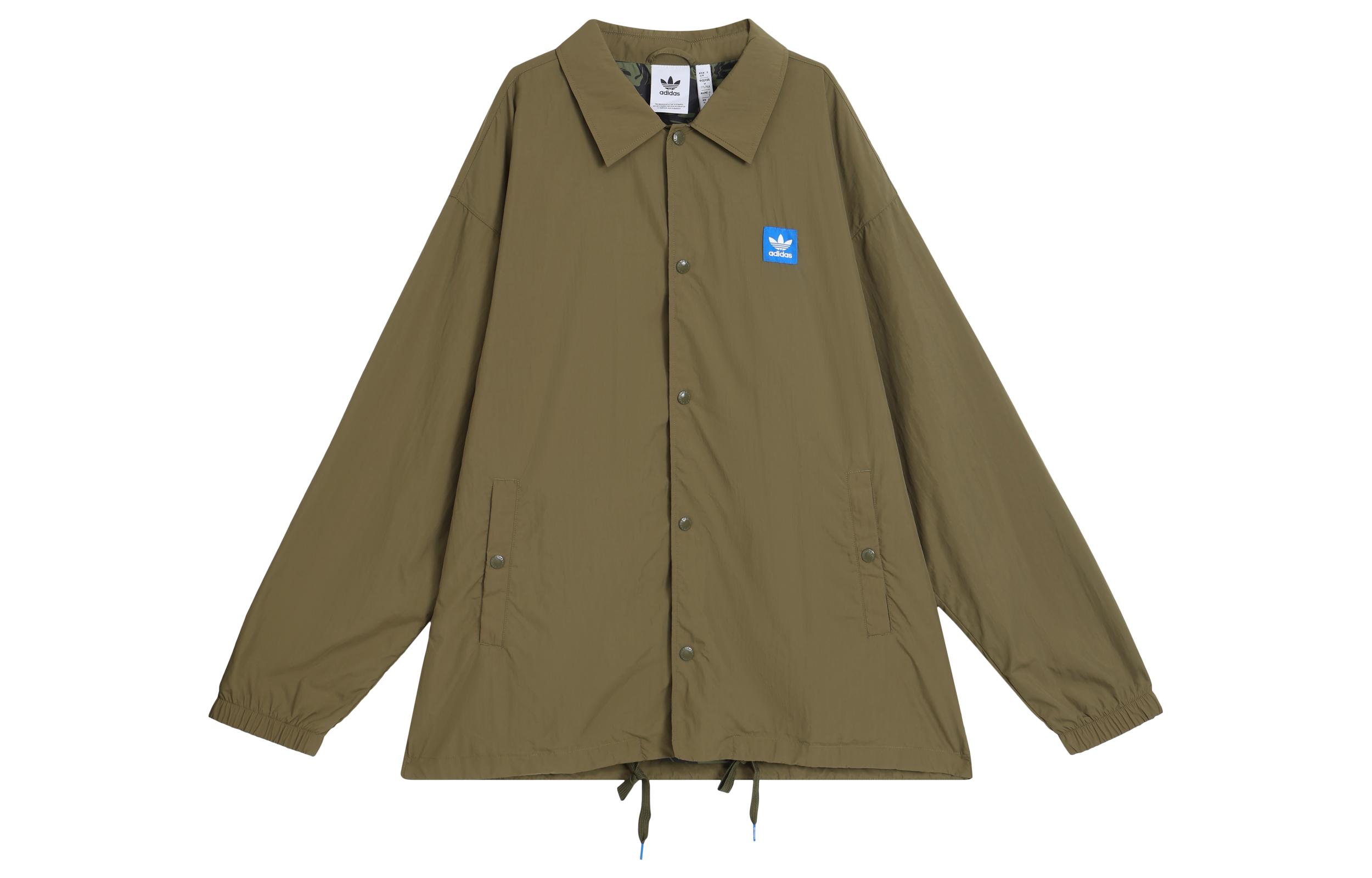 Adidas Originals CITY SKATE Jackets & Coats Men s Strata Olive Green/Dark Green JC6842 XL