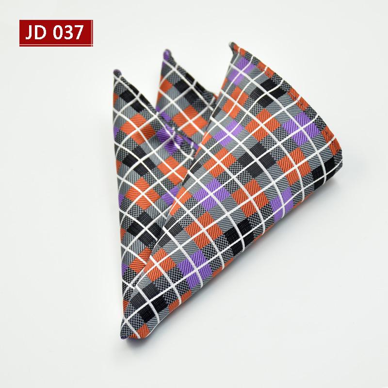 Men's Jacquard Tuxedo Pocket Square Scarf, Foldable, 25cm, New 2025