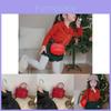 Adorable Red Mini Crossbody Bag For Kids Stylish Princess Fashion Accessory