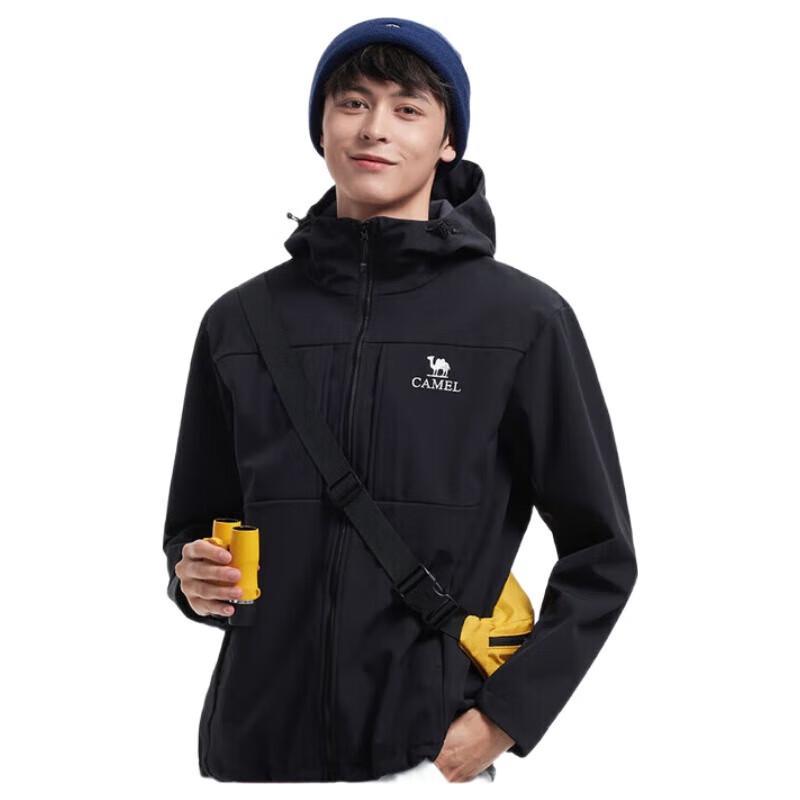 Camel Men s Outdoor Windproof Fleece Lined Jacket L