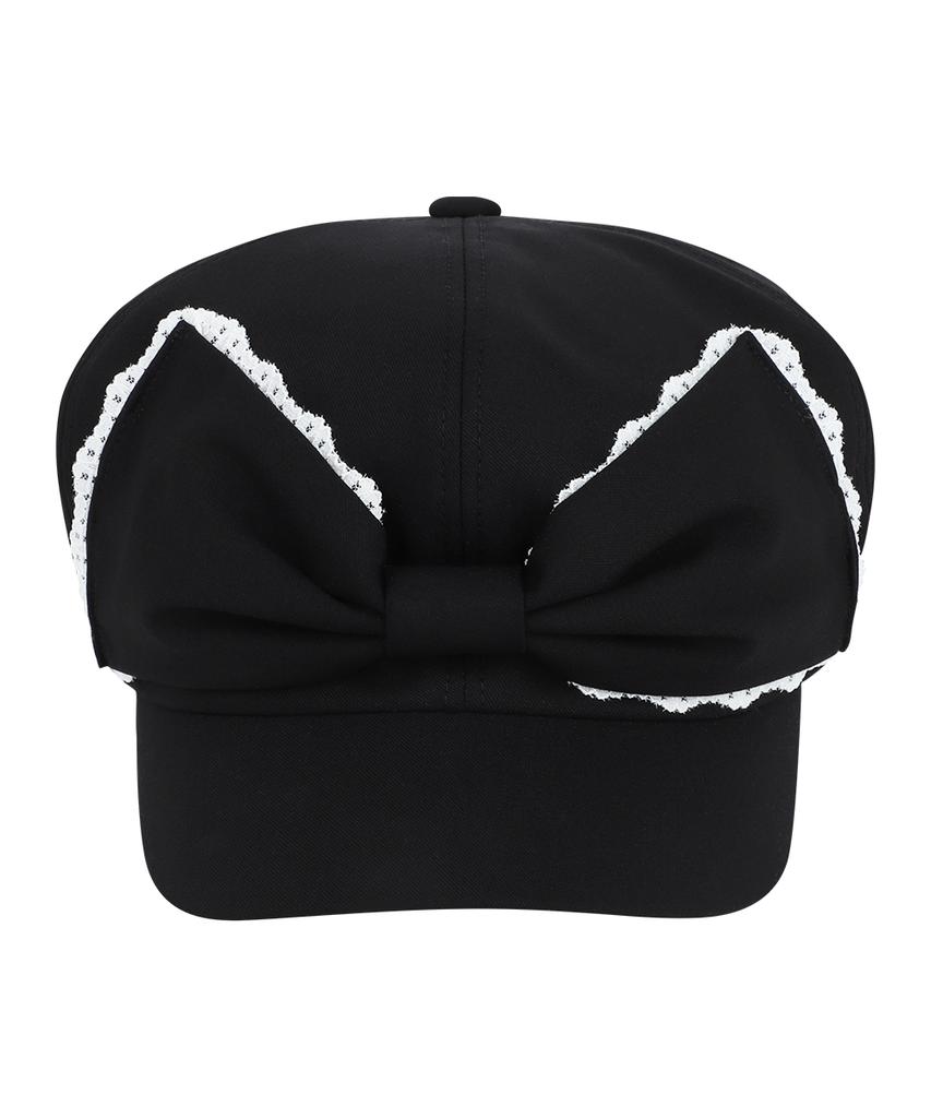 ILLIGO Lace Ribbon Hunting Cap Black