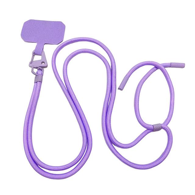 Universal Crossbody Patch Phone Lanyards Mobile Phone Strap Lanyard Nylon Soft Rope Cell Phone Hanging Cord Holder