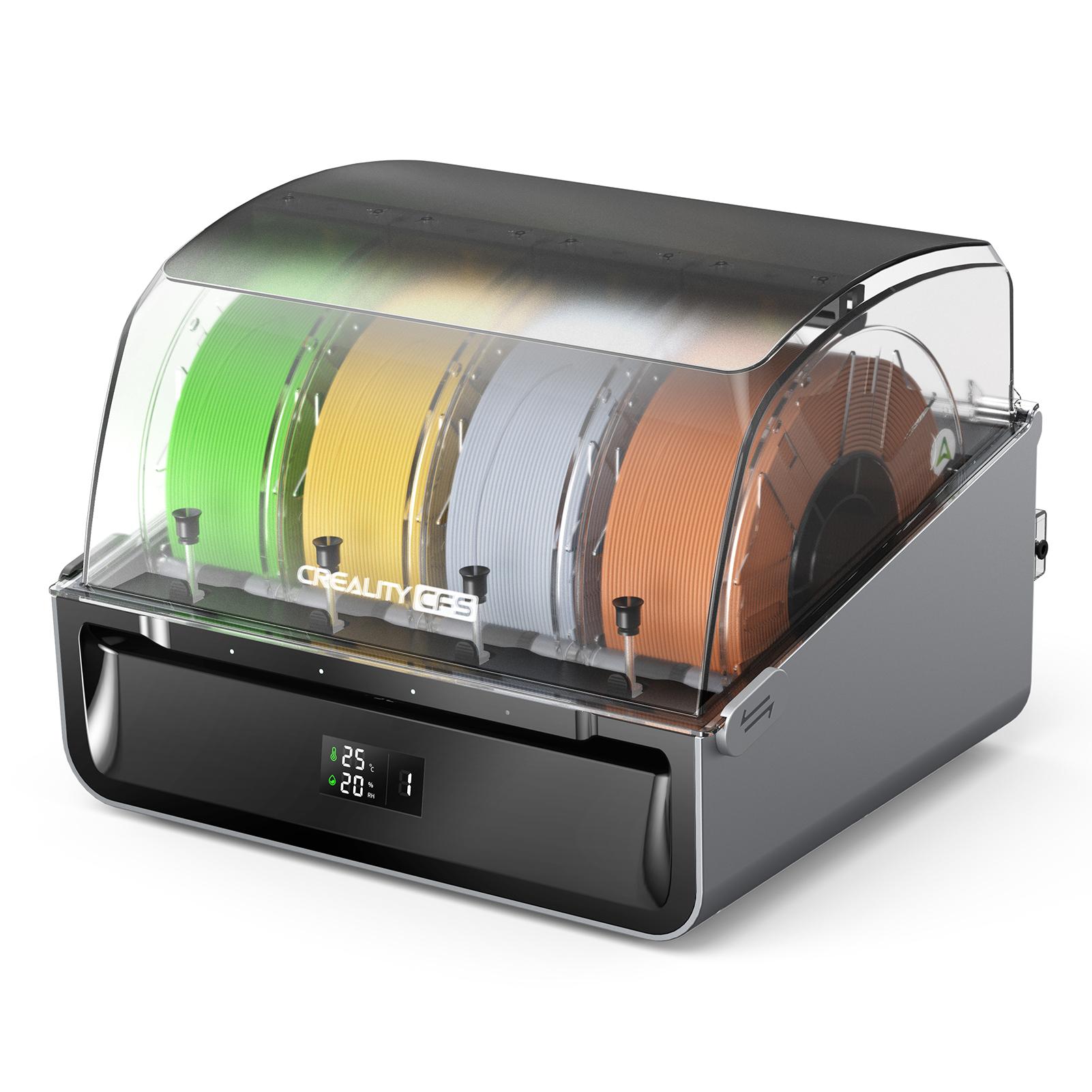 

Система нитей CFS Creality Premium Storage Box Поддержка RFID-идентификации Несколько нитей чёрный