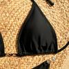Sexy Fashionable Beach Triangle Bag Women's Split Swimsuit BIKINI