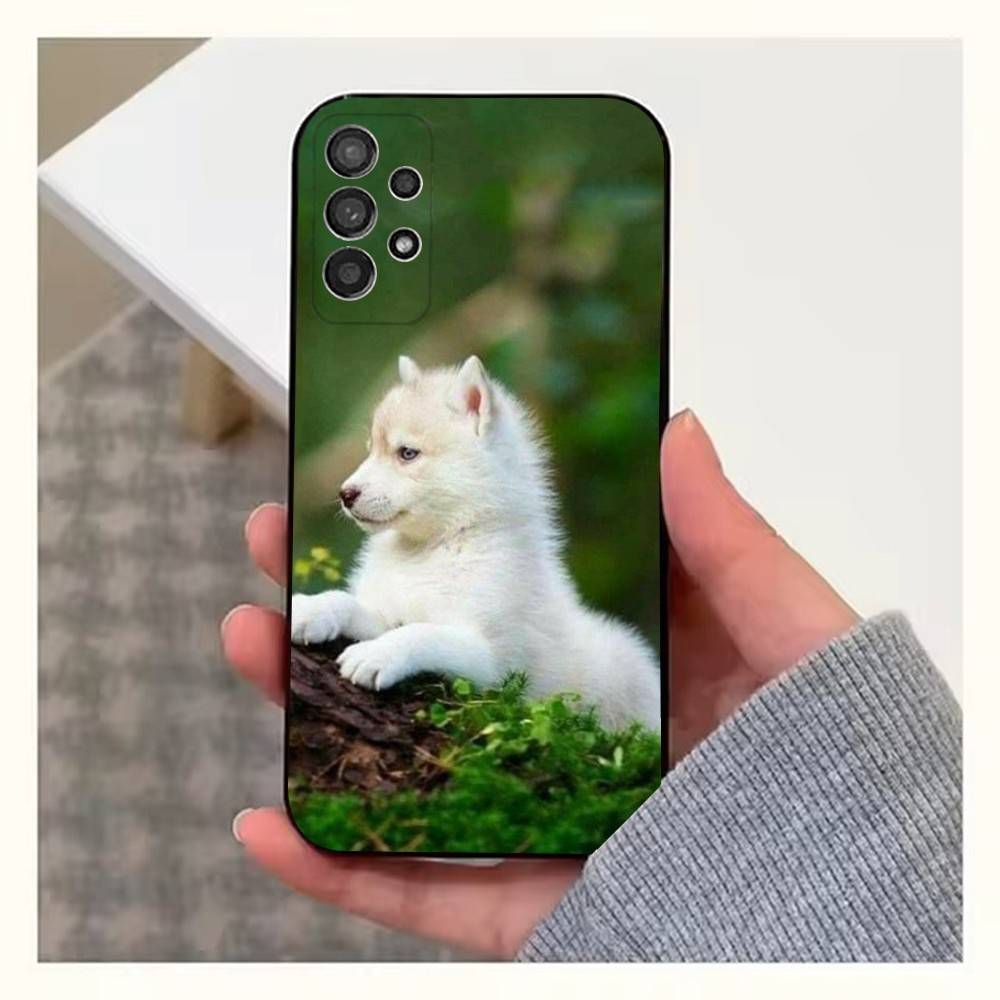

Cute Maltese Dog Phone For Samsung S25,S10,S20,S10,S21,S9,S24,S23,Ultra,FE,Plus,Lite,Soft Silicone Black Cover SamsungS21ULTRA
