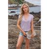 Summer Women's Fashion Casual V-Neck Knitted Solid Colour Vest