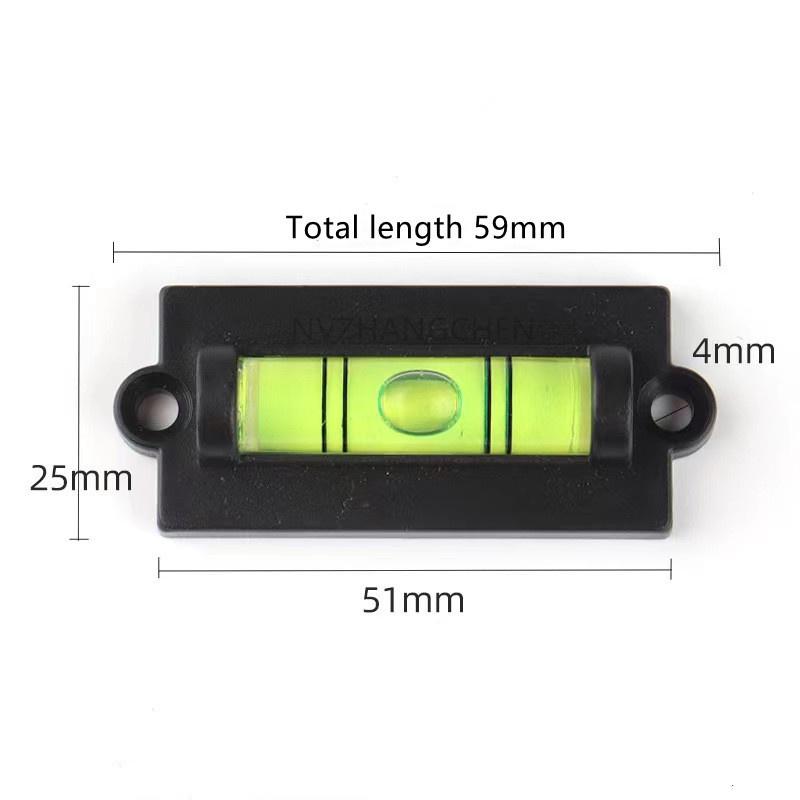 Magnetic Liquid Level Indicator Spirit Level Bubble for Po Frame Desk Daily Leveling Magnet Available Level Measuring Tools