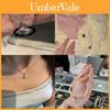 Saturn Pearl Necklace With Cz Microinlay Ushaped Pendant For Elegant Women