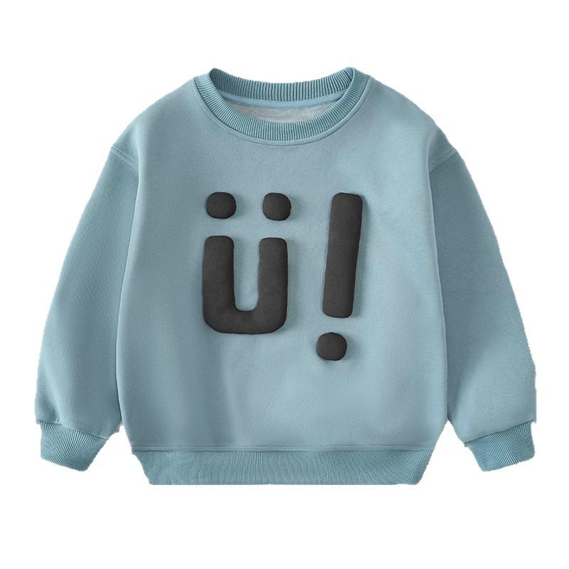 Autumn Korean Style Round Neck Sweatshirt for Middle & Big Boys – Fairy Tale Memory