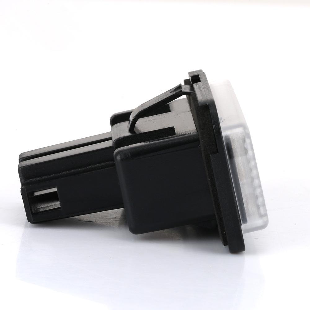 2Pcs LED Number License Plate Lights For Mercedes-Benz W203 W211 W219 S211 R171