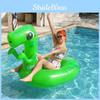 Eco-friendly Pvc Floating Hippo Ride-on Pool Raft Dinosaur Swim Ring For Adults
