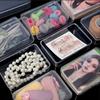 10PCS Transparent Plastic Card Boxes - Waterproof Playing Card Holders, Poker & Board Game Card Organizer Storage Case