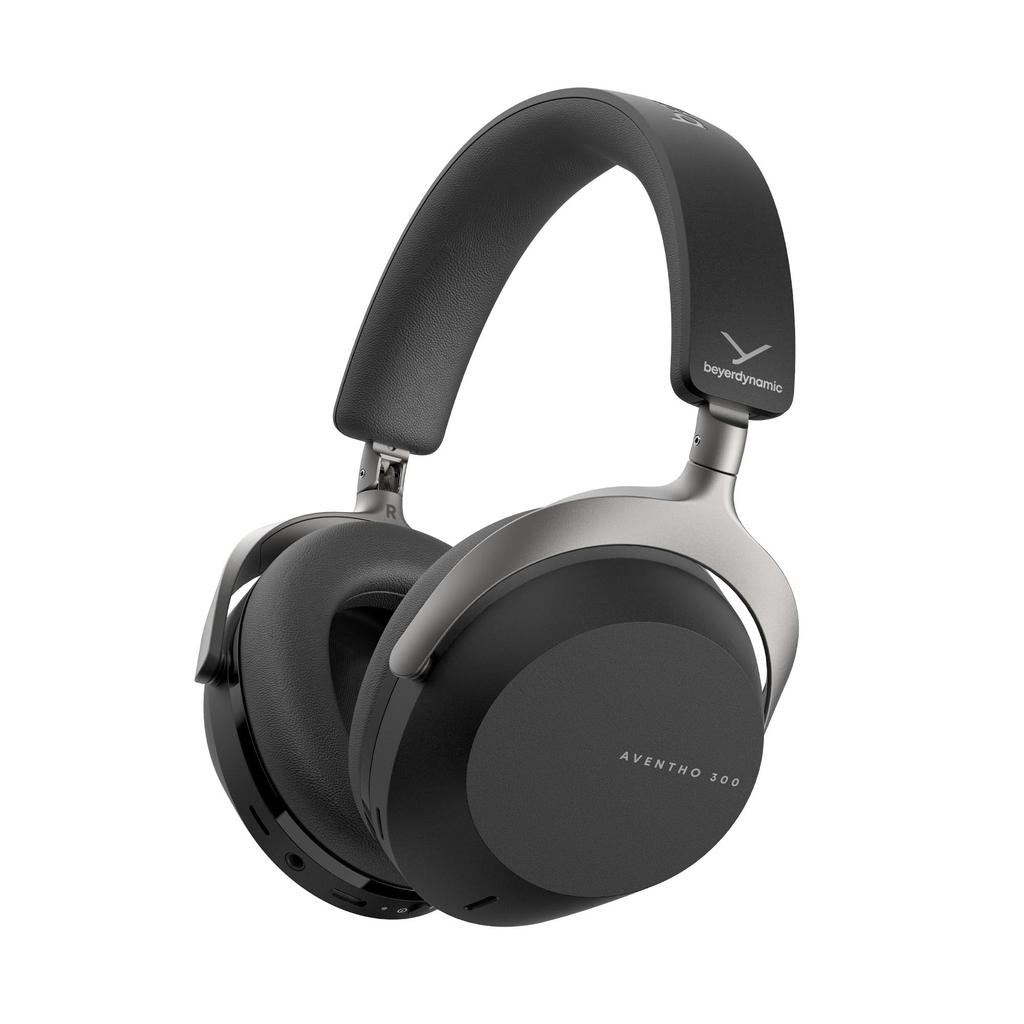 Beyerdynamic AVENTHO 300, Dolby Atmos-enabled wireless over-ear headphones with Bluetooth connectivity, black