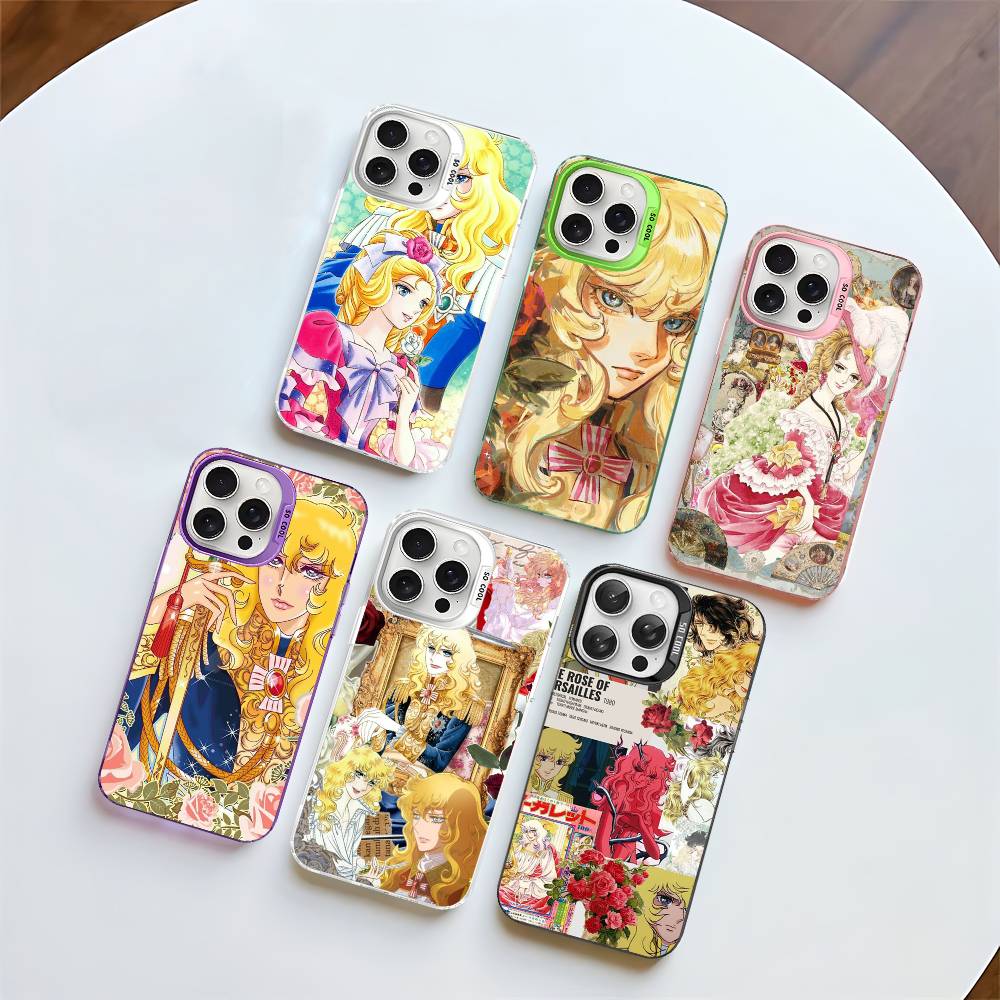 Classic Anime The Rose Of Versailles Phone Cases For IPhone 17 16 15 14 13 12 11 Plus Pro Max Pro Color Matte Cover