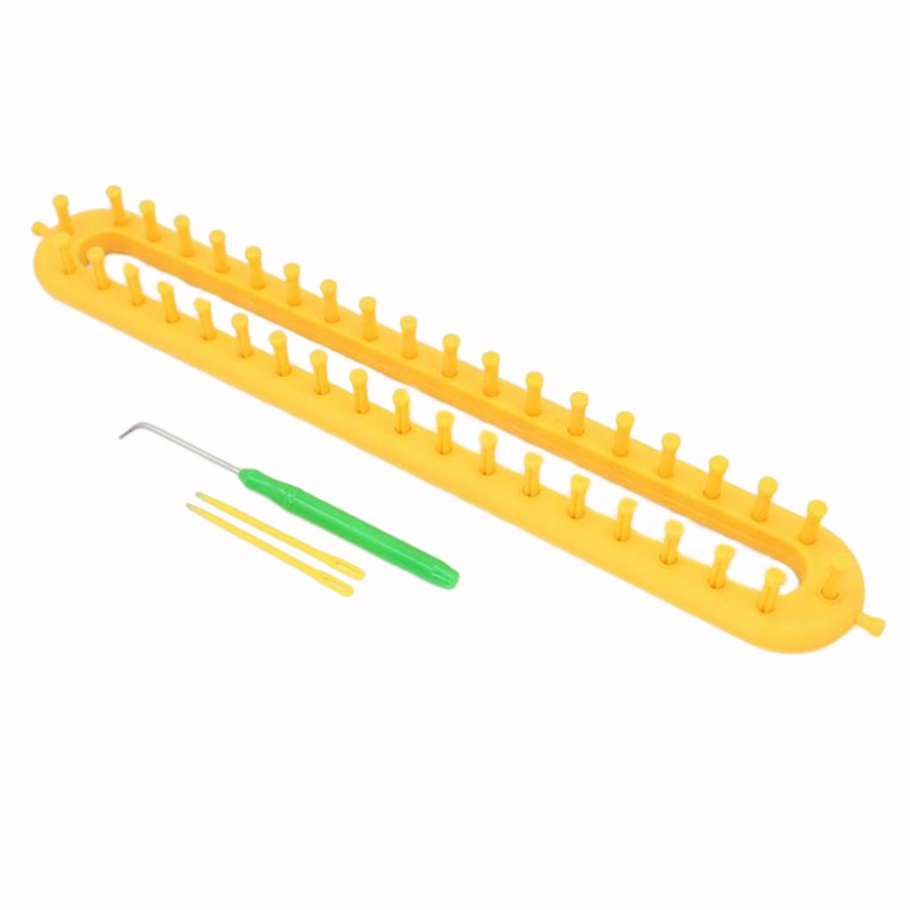 Rectangle Round Knitting Loom Weaving Scarf Sweater Hat Shawl Stitching Knitting Machine DIY Handmade Craft Braiding Tool