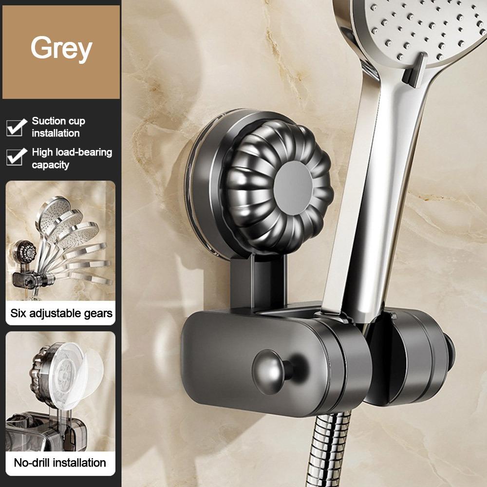 Adjustable Shower Head Holder Suction Cup Wall Mounted Handheld Sprayer Support Sprayer Fixed Base Bathroom Accessories