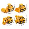 Kids Toy Car Construction Vehicle Press and Go Inspire Imagination and Operation Skills DIY Stickers for Added Fun