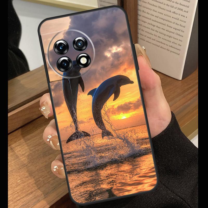 

Ocean Dolphin Case For OnePlus 15 R 13T 13R 12R 10T 8T 13 12 11 9 10 Pro Nord 5 CE 4 2 3 Lite N20 N30 Cover OnePlus Nord CE3Lite