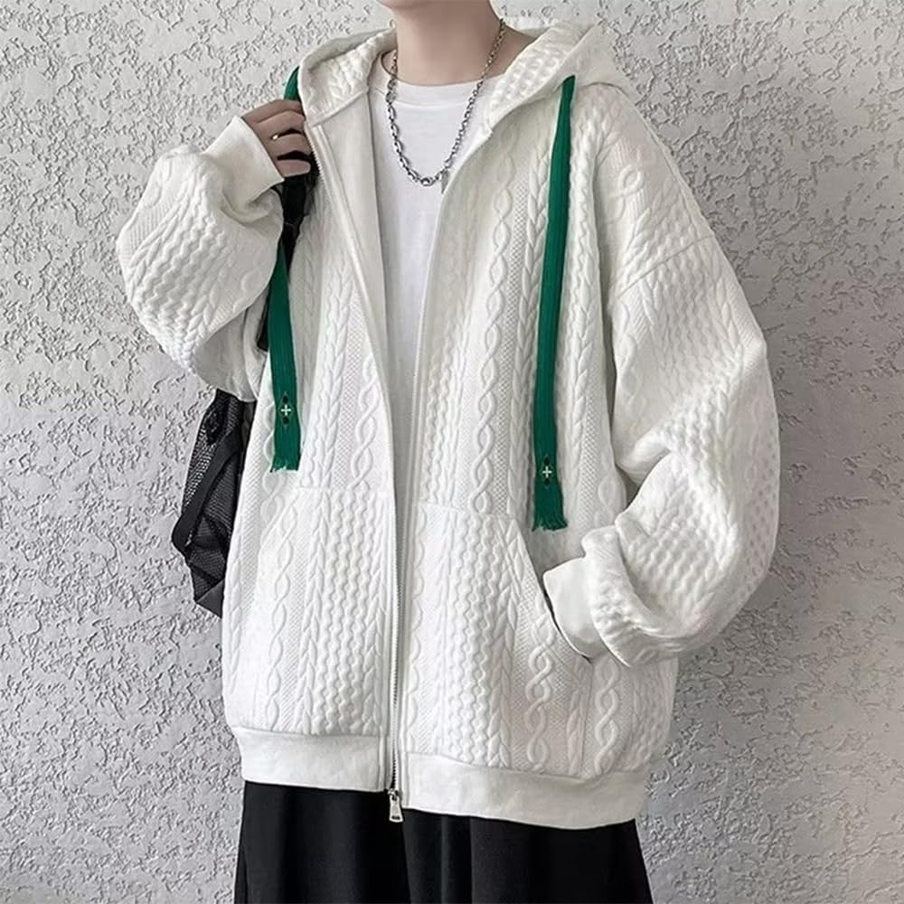 Anzn Long Plus Sizes Men's Hoodie, Sweatshirt, Sleeve, Zip-Up Hoodie, Available, Popular, Sportswear, Hooded, Stylish, Casual, Cardigan, Coat, Jersey,