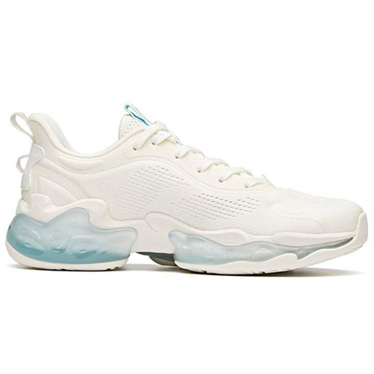 Anta A Jelly A JELLY Slip Resistant Abrasion Resistant Low top Running Shoes Women's Blue White 122035501-1