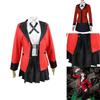 Breathable Kakegurui Jabami Yumeko Cosplay Dress Ideal For Halloween And Carnival