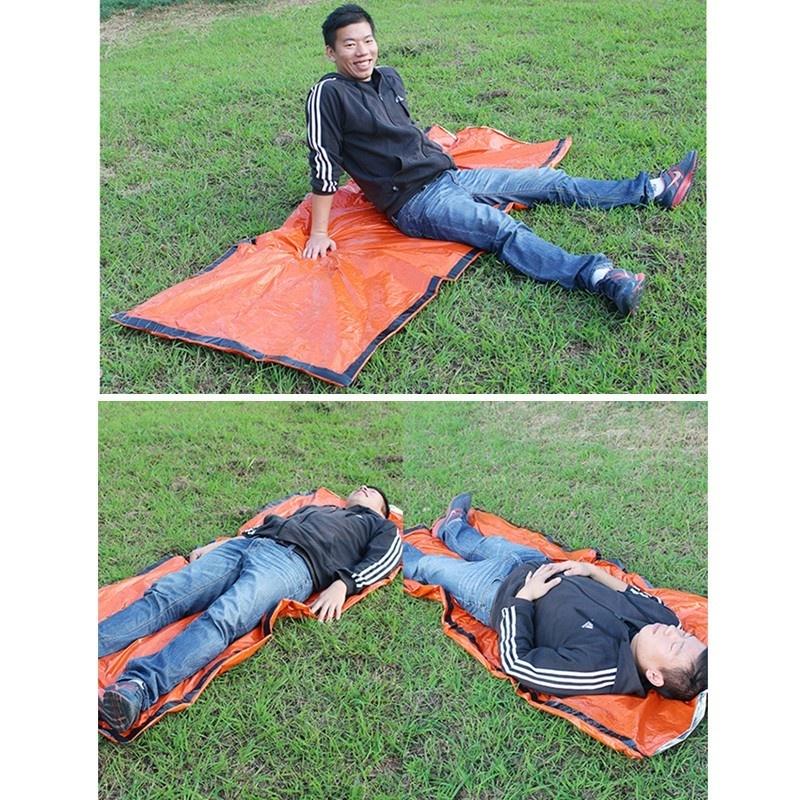 Buy Portable Waterproof Reusable Emergency Foil Camping Hiking Survival