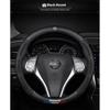 Car Steering Wheel Cover with Embossed Pattern and Carbon Fiber Texture for Nissan  Rogue Murano Pathfinder Kicks  Armada Patrol