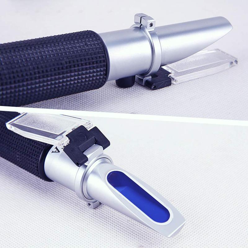 Antifreeze Coolant Refractometer for Automobile Antifreeze System Diesel Exhaust Fluid Battery Acid and Windshield Washer Fluid