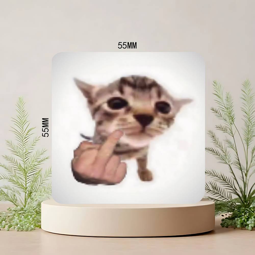 Grappige Kat Memes Koelkastmagneet Gepersonaliseerde Creatieve Magnetische Stickers Met Magneten