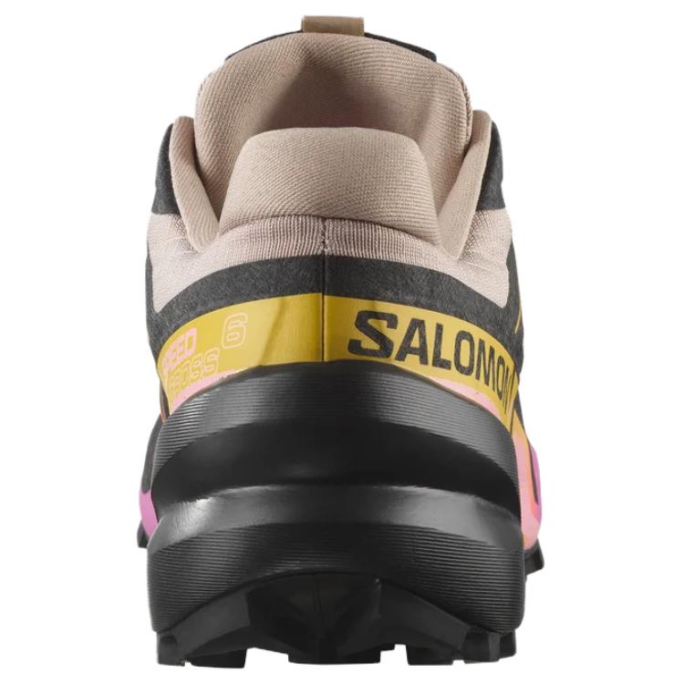 Salomon Speedcross 6 Versatile Comfortable Running Shoes Women Sneakers Black Brown Pink 479808