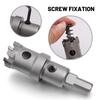 Stainless Steel Alloy Drill Bit Hole Saw Heavy Duty Impact Cutting Hole Bit For Aluminum Metal Plate Hardware Drilling Tools