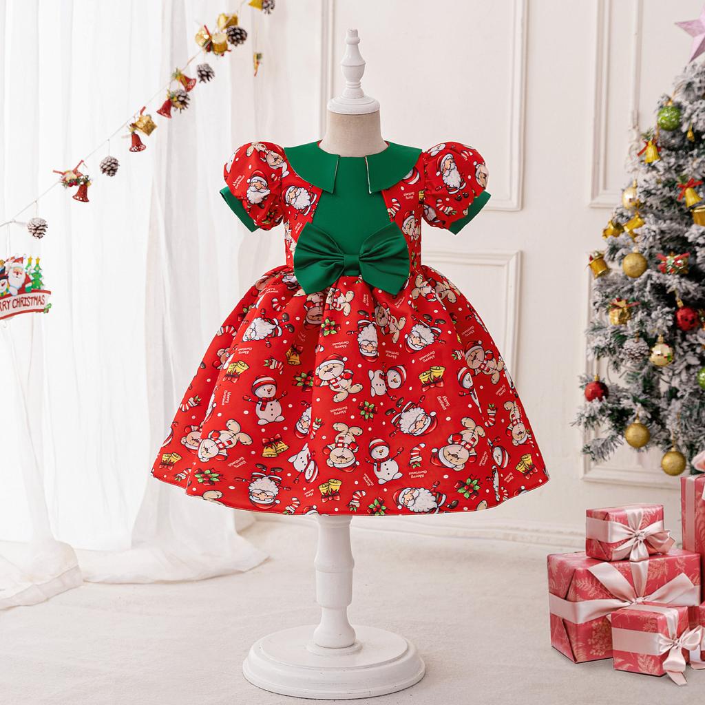 Summer Wedding Flower Girls Dress Toddler Baptism 7st Birthday Dress Baby Girl Clothes Princess Wedding Party Kids Costume