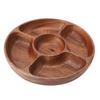 Nüsse Lagerung Platte Tablett Holz Serviertablett Dessert Obst Gemüse Lebensmittel Servieren Platte für Party