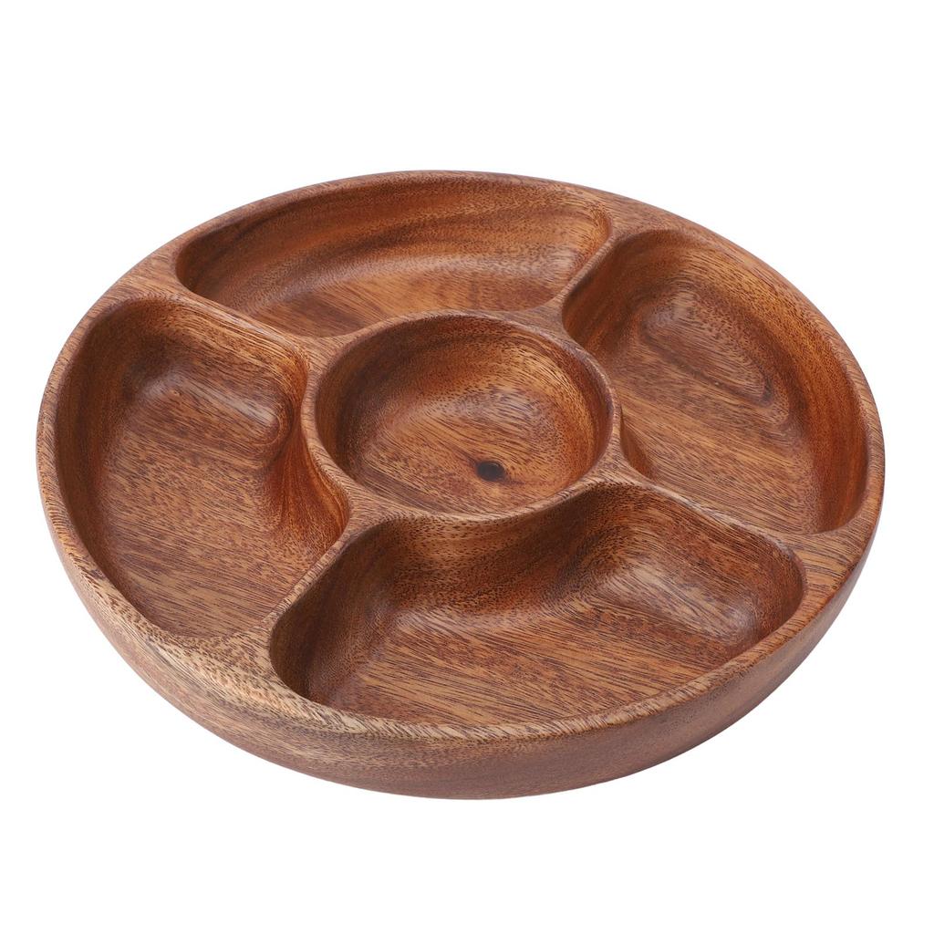 Nüsse Lagerung Platte Tablett Holz Serviertablett Dessert Obst Gemüse Lebensmittel Servieren Platte für Party