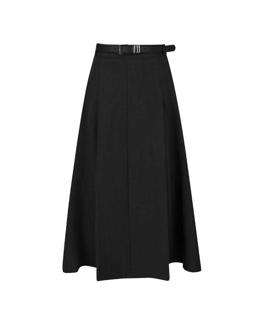 VISITINNEWYORK Belted Half Banding Skirt (Vb2Srf1)