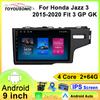 Android Car Multimedia Player For Honda Jazz 3 2015-2020 Fit 3 GP GK GPS Navigation CarPlay 4G Head Unit Stereo Video Player