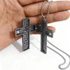 Openklapbare Kruis Hanger Ketting met Geheim Vak Charme Sieraden Ketting Hanger