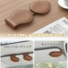 BOJIDO Sunglasses Holder, Car Sunglasses Clip, Eyeglasses Holder, Leather Material, Car Glasses Clip, Protect