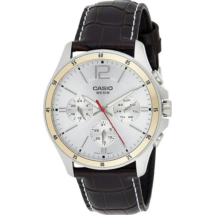 CASIO MTP-1374L-7A Men s Watch – Black/Silver