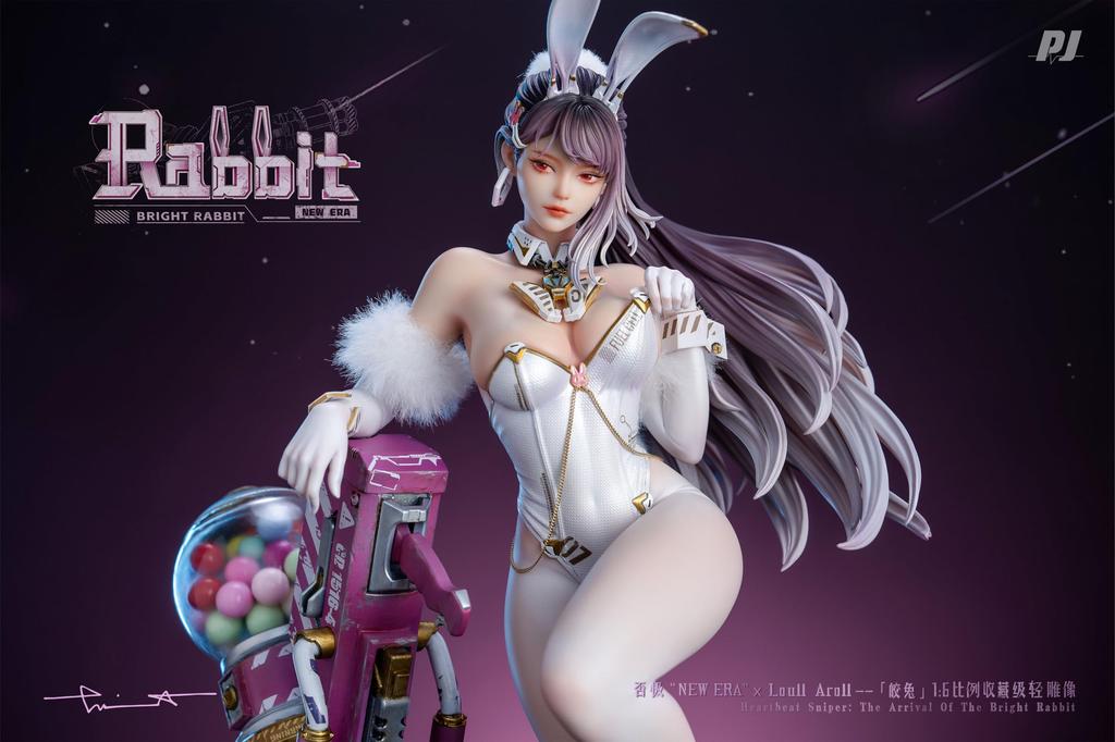 PIJI [New Era] X Loull AroLL [Bright Rabbit] 16 Scale PVC & Metal Pre-painted Finished Figure