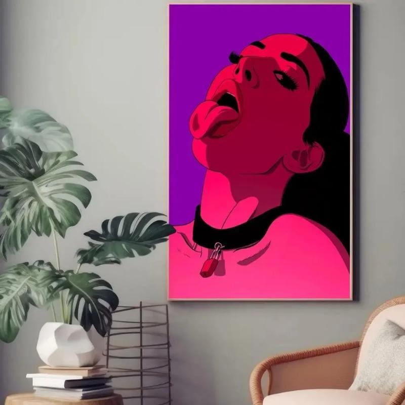 Film Clasic Abstract Nordic Nud Femeie Sexy Bărbați Postere Calitate HD Poster Artă de Perete Pictură Studiu Living Decor Acasă Cadou