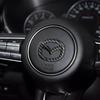2025 Hot Car Steering Wheel Emblem Cover Auto Refit Accessories For Mazda 3 Axela CX5 CX3 CX4 CX30 CX9 Atenza Demio RX7 RX-7 RX-