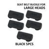 Car Seat Belt Buckle Plug Anti-collision Cover Silicone Protective Covers For df2 Cherokee Wrangler JK Gladiator Compass  ex6