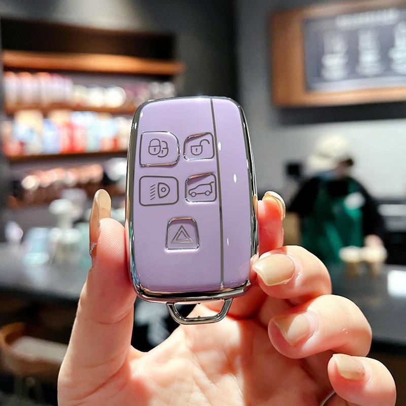 

Для Land Rover Чехол для ключа Discovery Sport Range Rover Evoque Freelander Defender Jaguar Чехол с пряжкой