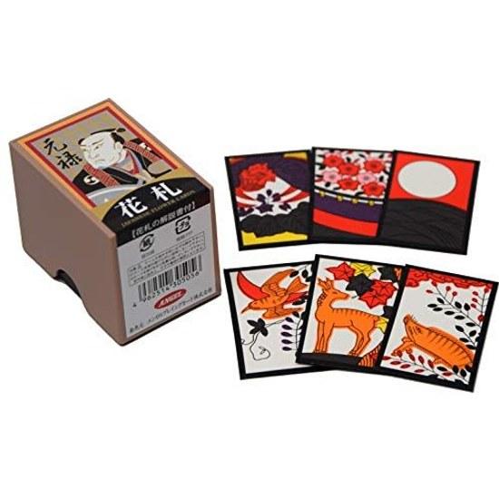 Hanafuda Genroku Autentico Finitura Dorso 88 Carpe Oichokabu 48 Carte Incluse Custodia in Plastica Made Japan Angel Trump HAGE