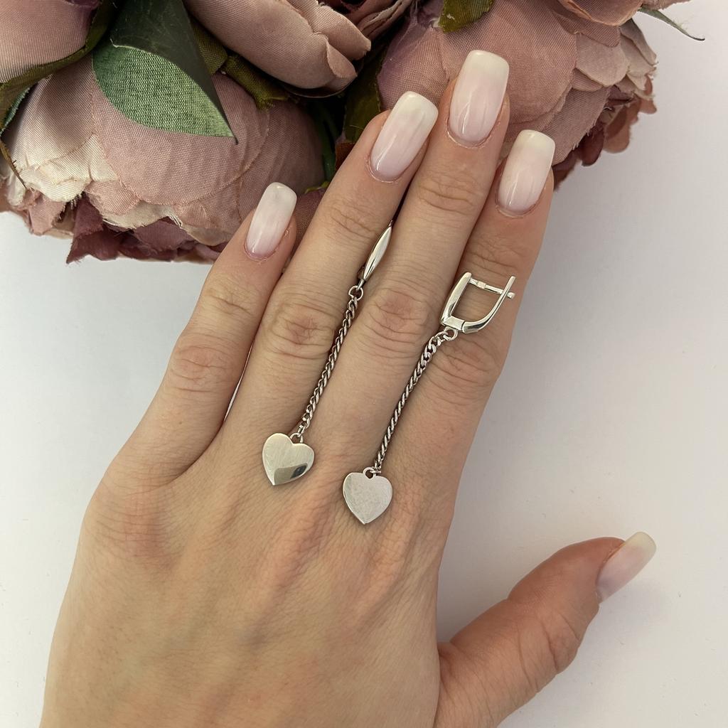 Silberohrringe ohne Steine (2096818)