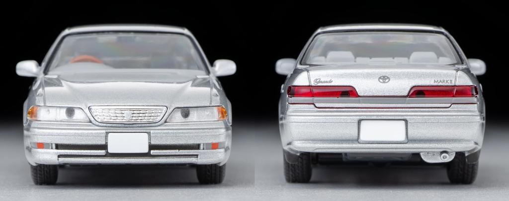 Tomytec Tomica Limited Vintage Neo LV-N311b Toyota Mark II 2.0 Grande Silver 1998 Model (Assembled)
