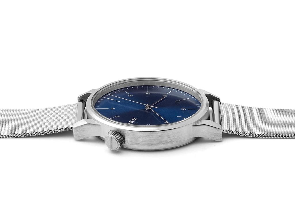 Authorized Distributor [KOMONO] KOMONO Watch Men's Unisex Wristwatch KOM-2353 Winston Royal Silver Blue