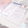Thickening Writing Splint Transparent Plate Clamp High Quality Writing Board Clip  Gift